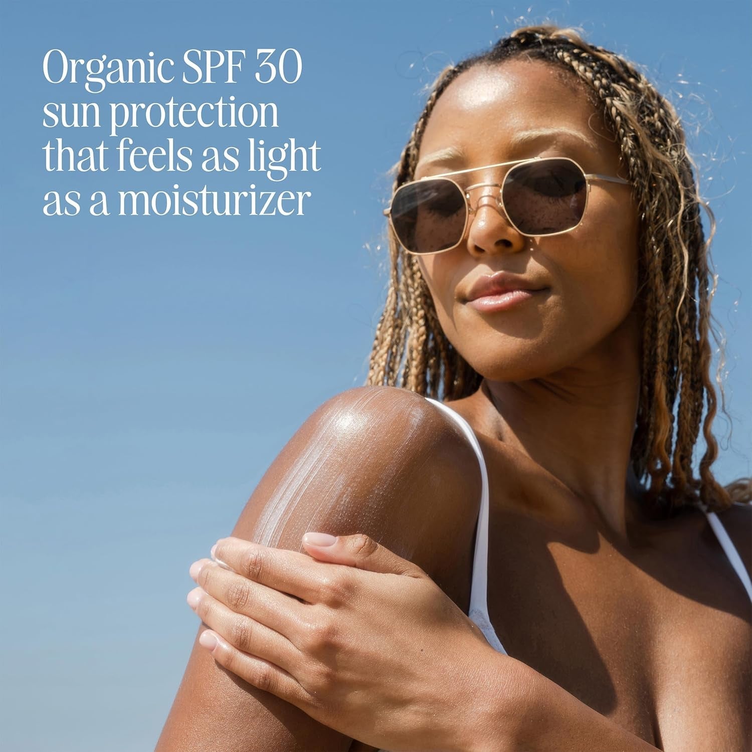 COOLA Hydrating Sunscreen Lotion SPF 30 Tropical Coconut 148ml | Organic, Reef-Friendly Sun Protection for Body
